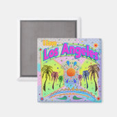 I LIEBE Los Angeles Calm Desire Magnet (Vorderseite/Rückseite)