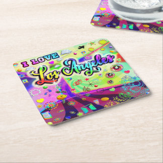 I LIEBE Los Angeles Cool Energy Untersetzer