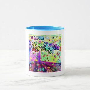 I LIEBE Los Angeles Coole Energie Tasse