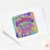 I LIEBE Los Angeles Cosmic Unity Sticker (Umschlag)