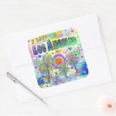 I LIEBE Los Angeles Deep Dream Sticker (Umschlag)