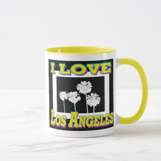 I LIEBE Los Angeles Design #5 Tasse Cup (Rechts)