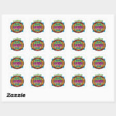 I LIEBE Los Angeles Emblem #1 2012 Sticker (Blatt)