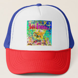 I LIEBE Los Angeles Epoch Hour Hat Truckerkappe