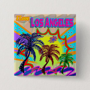 I LIEBE Los Angeles Eternal Button