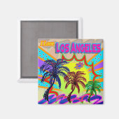 I LIEBE Los Angeles Eternal Magnet (Vorderseite/Rückseite)