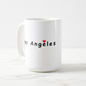 I Liebe Los Angeles Kaffeetasse (Vorderseite Links)