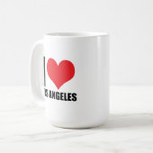 I Liebe Los Angeles Kaffeetasse (Vorderseite Links)