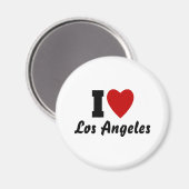 I Liebe Los Angeles Magnet (Vorderseite/Rückseite)