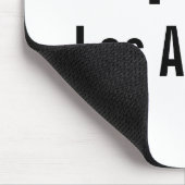I Liebe Los Angeles Mousepad (Ecke)