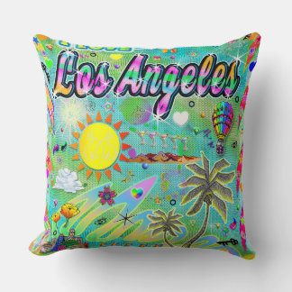 I LIEBE Los Angeles Nu Era Pillow Kissen