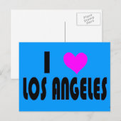 I Liebe Los Angeles Postkarte (Vorne/Hinten)