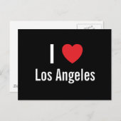 I Liebe Los Angeles Postkarte (Vorne/Hinten)