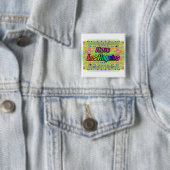 I Liebe Los Angeles Smile Bright-Taste Button (Beispiel)