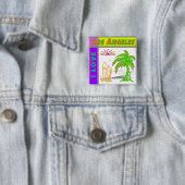 "I LIEBE Los Angeles" Sun Palm Tree&Surfer#2-Taste Button (Beispiel)