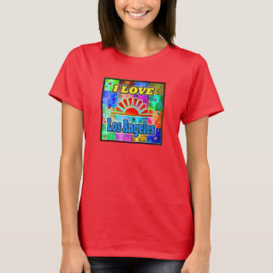 I LIEBE Los Angeles Sun & Palms T - Shirt