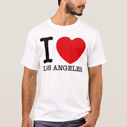 I Liebe Los Angeles T-Shirt (Vorderseite)