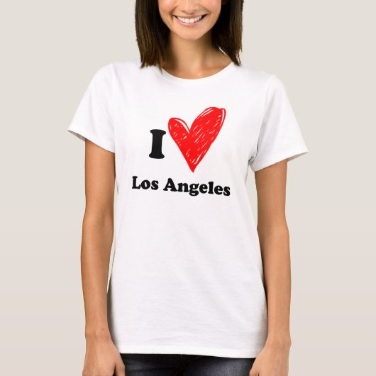I Liebe Los Angeles T-Shirt (Vorderseite)