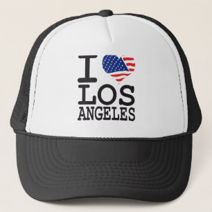 I Liebe Los Angeles Truckerkappe