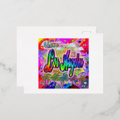 I LIEBE Los Angeles Vista Express Postkarte (Vorderseite/Rückseite)