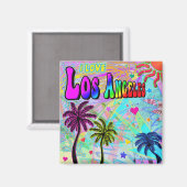 I LIEBE Los Angeles Vivid Romance Magnet (Vorderseite/Rückseite)