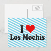 I Liebe Los Mochis, Mexiko Postkarte (Vorne/Hinten)