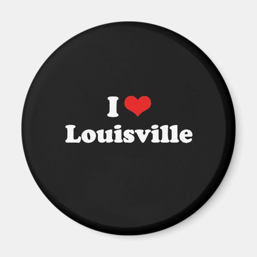 I LIEBE LOUISVILLE MAGNET (Vorne)