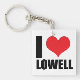 I Liebe Lowell Schlüsselanhänger