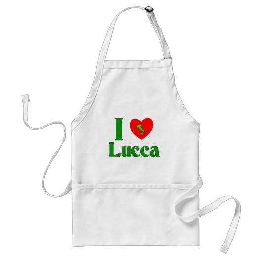 I Liebe Lucca Italien Schürze (Vorne)
