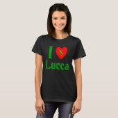 I Liebe Lucca Italien T-Shirt (Vorne ganz)