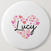 I Liebe Lucy Button (Vorderseite)