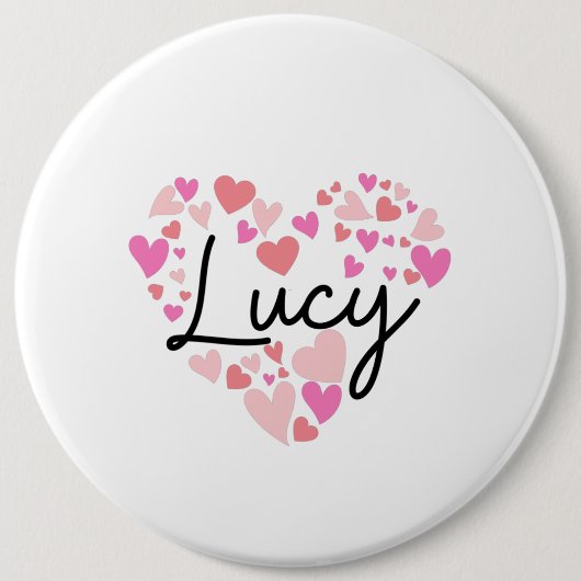 I Liebe Lucy Button (Vorderseite)