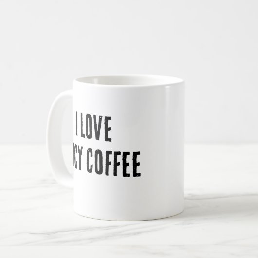 I Liebe Lucy Coffee Tasse (Vorderseite Links)
