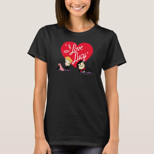 I Liebe Lucy Content T-Shirt (Vorderseite)