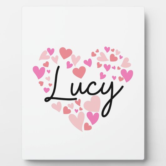 I Liebe Lucy Fotoplatte (Vorderseite)