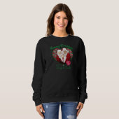 I Liebe Lucy Frohen Festtage Sweatshirt (Vorne ganz)