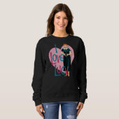 I Liebe Lucy Heart Sie Sweatshirt (Vorne ganz)
