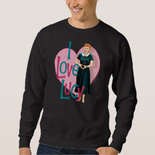 I Liebe Lucy Heart Sie Sweatshirt