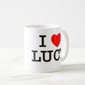 I Liebe Lucy Kaffeetasse (VorderseiteRechts)