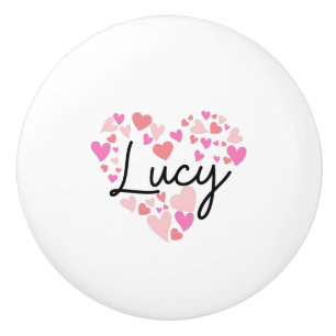 I Liebe Lucy Keramikknauf