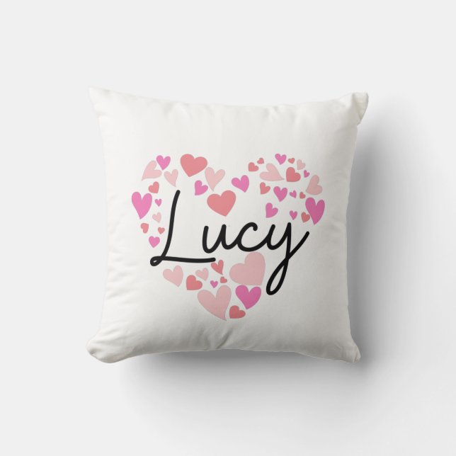 I Liebe Lucy Kissen (Vorderseite)