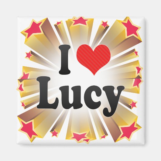 I Liebe Lucy Magnet (Vorne)