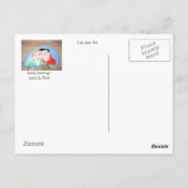 I Liebe Lucy Postkarte (Rückseite)