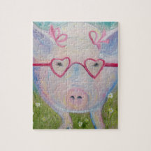 I Liebe-Lucy-Puzzlespiel