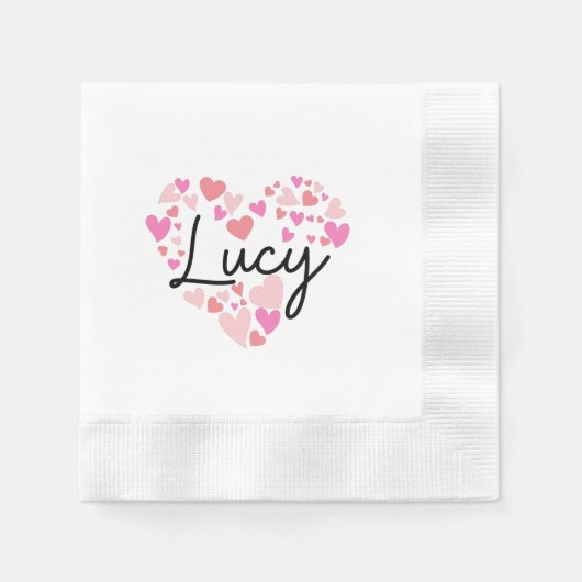I Liebe Lucy Serviette (Vorderseite)