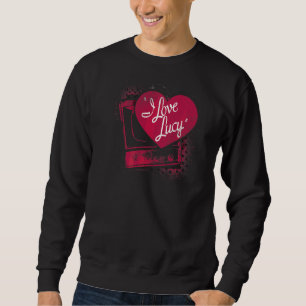 I Liebe Lucy Spray Paint Heart Sweatshirt