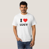 I Liebe Lucy T-Shirt (Vorne ganz)