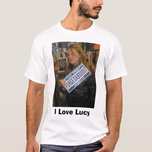 I Liebe Lucy T-Shirt (Vorderseite)