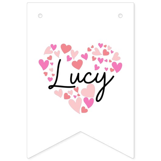 I Liebe Lucy Wimpelkette (Erste Fahne)