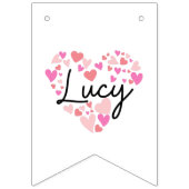 I Liebe Lucy Wimpelkette (Dritte Fahne)